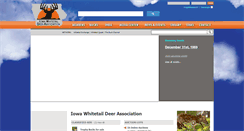 Desktop Screenshot of iawhitetaildeerassociation.com